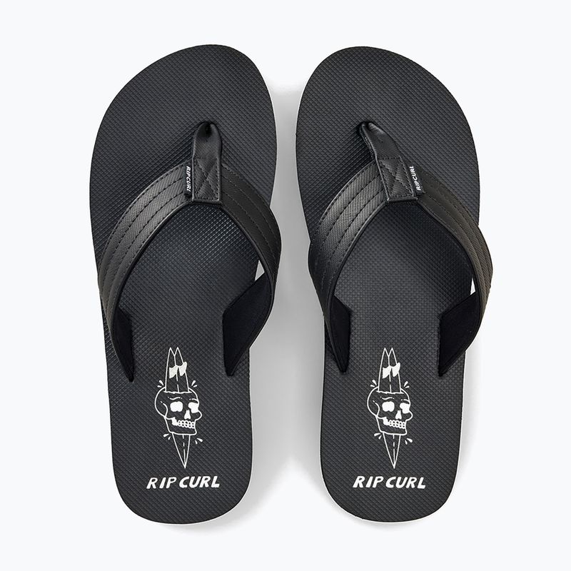 Children's flip-flops Rip Curl Ripper 2 Bloom black/white 5