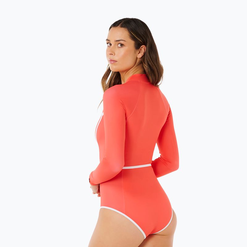 Women's one-piece swimsuit  Rip Curl Classic Surf Ls Surf Suit red 4