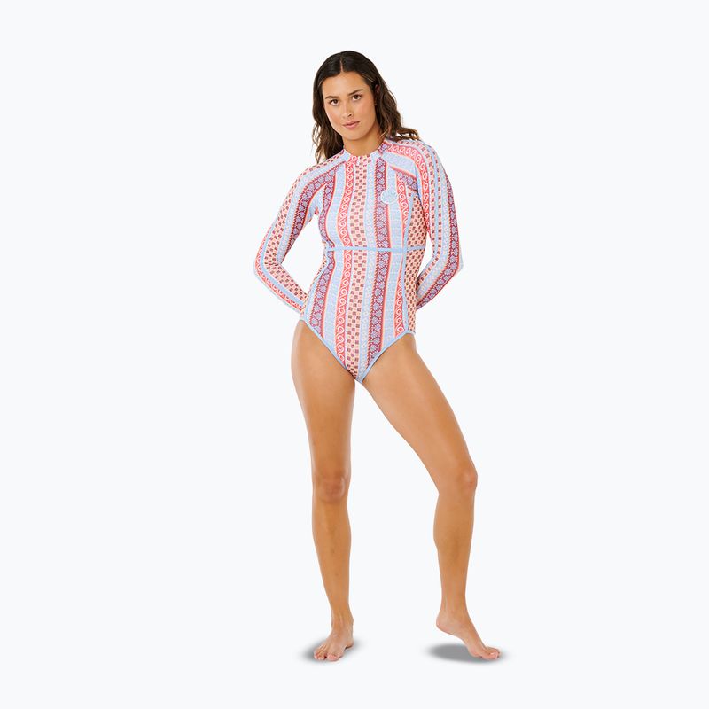 Women's one-piece swimsuit Rip Curl Coastal Instincts Upf Surfsuit multico 2