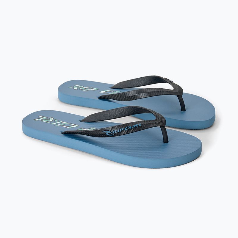 Men's flip-flops Rip Curl Icons of Surf Bloom Open Toe light blue 2