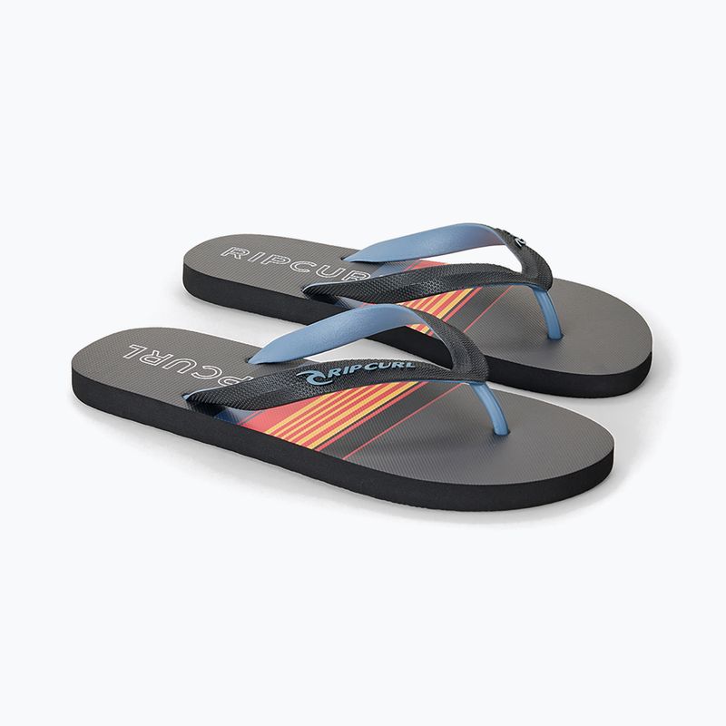 Men's flip-flops Rip Curl Daybreaker Bloom Open Toe black 2