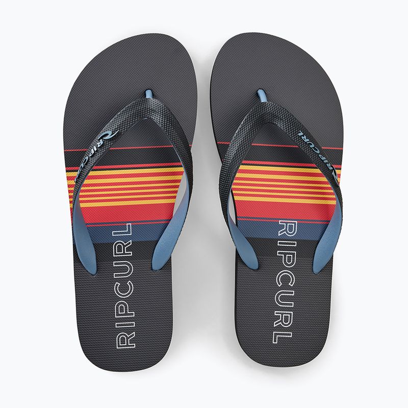 Men's flip-flops Rip Curl Daybreaker Bloom Open Toe black 5