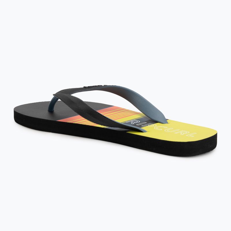 Men's flip-flops Rip Curl Daybreaker Bloom Open Toe neon lime 3