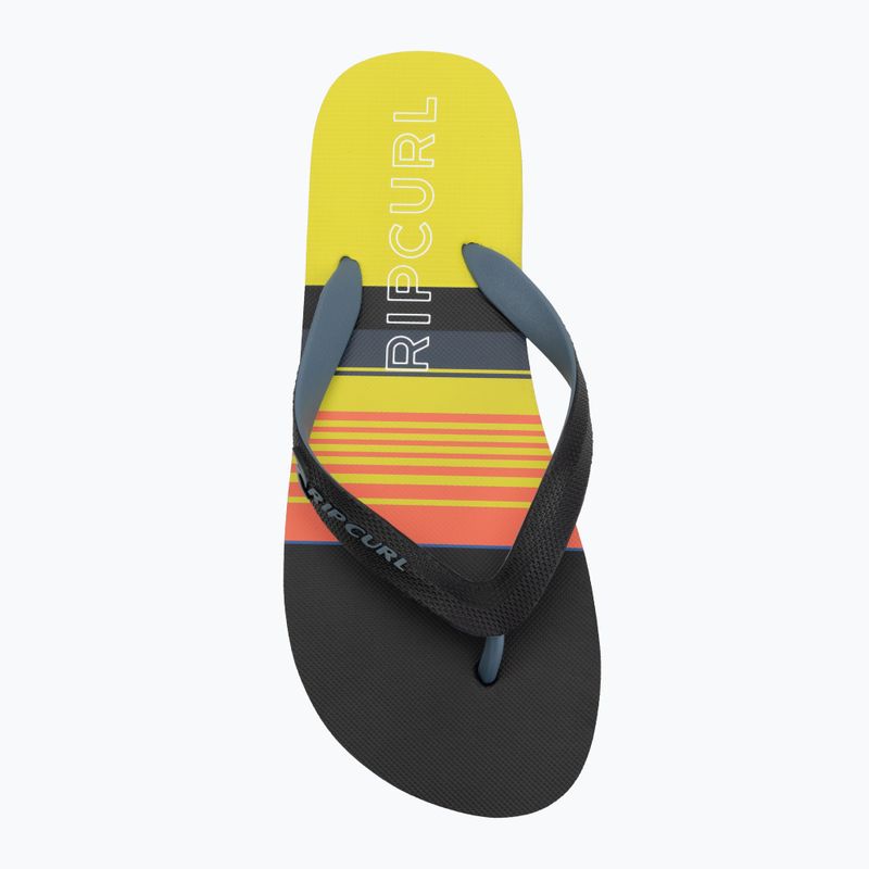 Men's flip-flops Rip Curl Daybreaker Bloom Open Toe neon lime 5
