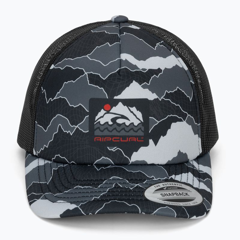 Men's baseball cap Rip Curl Weekender Trucker black/grey 2