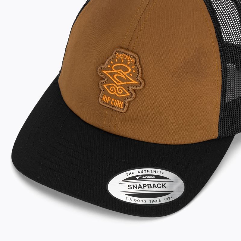 Baseball cap Rip Curl Search Icon Trucker off white/black 3