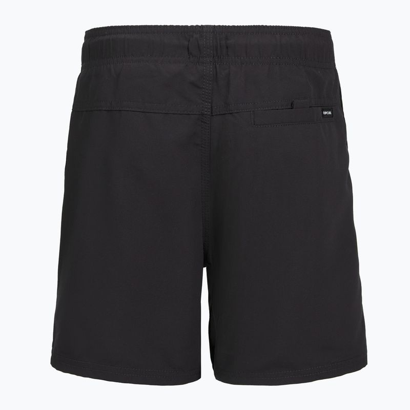 Children's swim shorts Rip Curl Offset Volley black 2