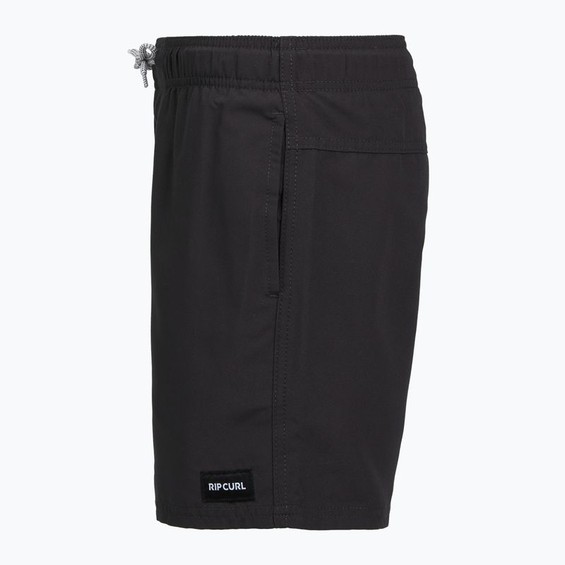 Children's swim shorts Rip Curl Offset Volley black 3