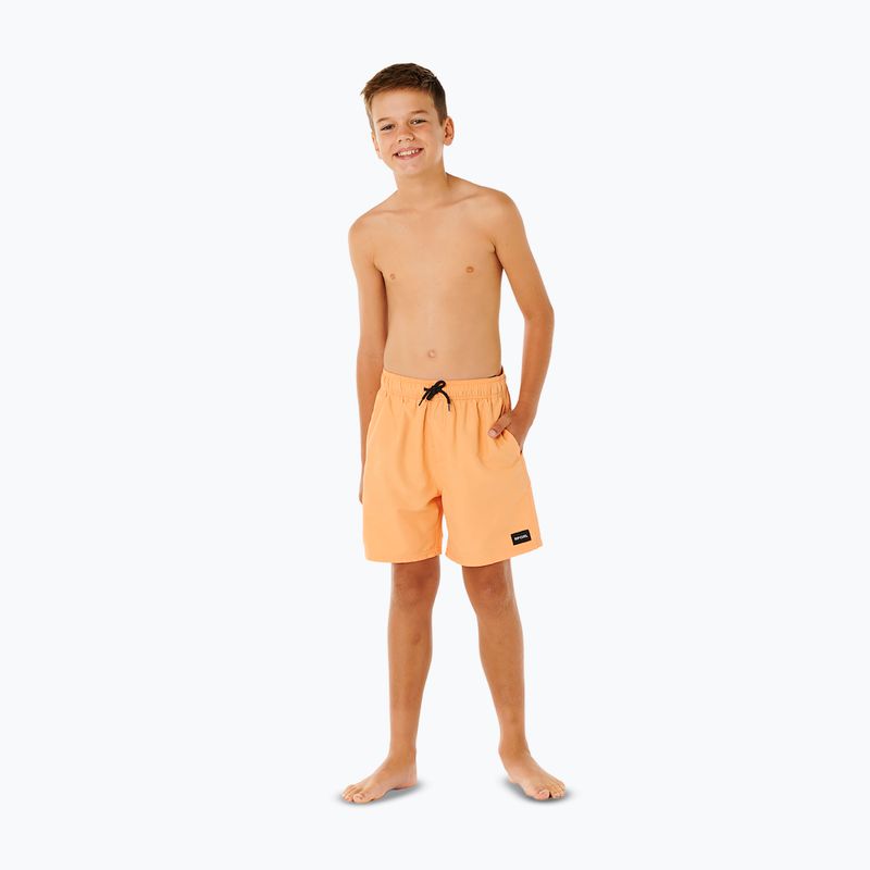 Children's swim shorts Rip Curl Offset Volley mandarin set 2