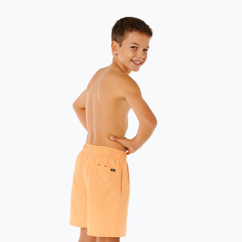 Children's swim shorts Rip Curl Offset Volley mandarin set 5