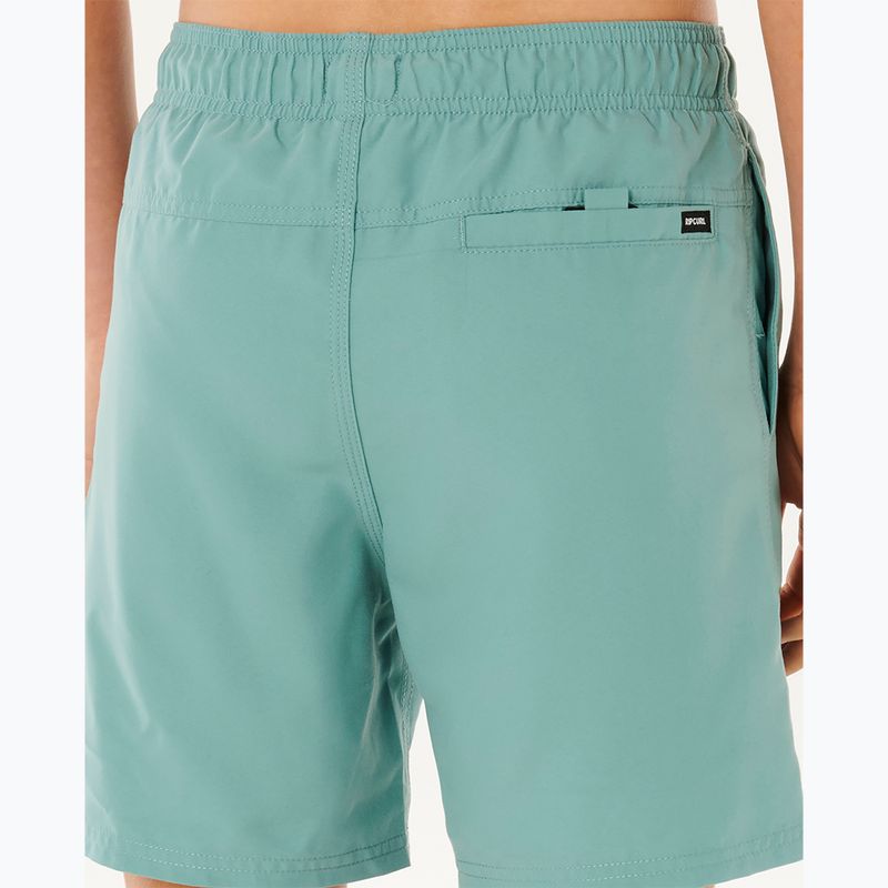 Children's swim shorts Rip Curl Offset Volley blue lagoon 5