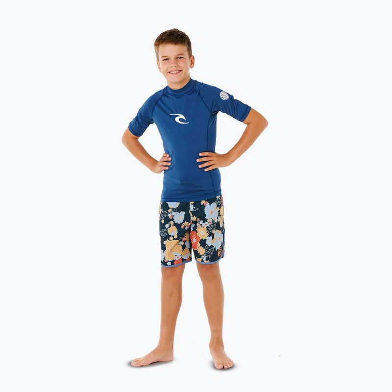 Children's swim top Rip Curl Waves Upf light navy 2