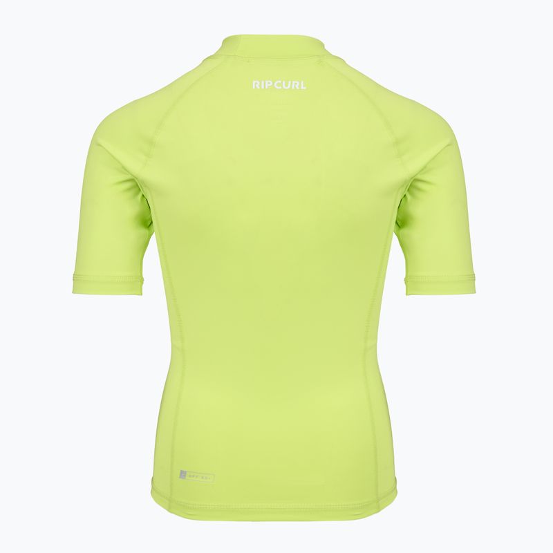 Children's swim top Rip Curl Waves Upf lime 2