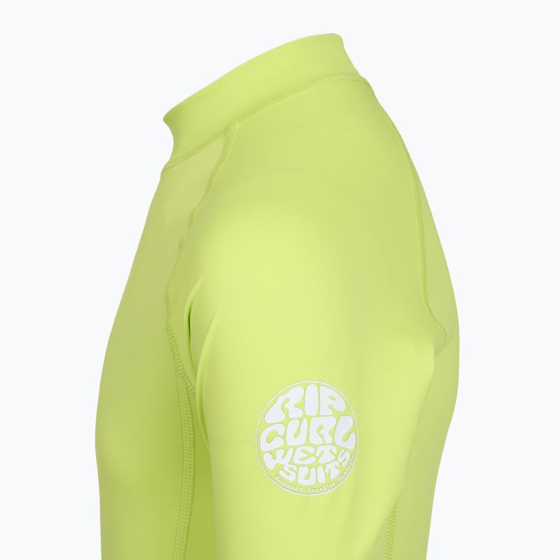 Children's swim top Rip Curl Waves Upf lime 5