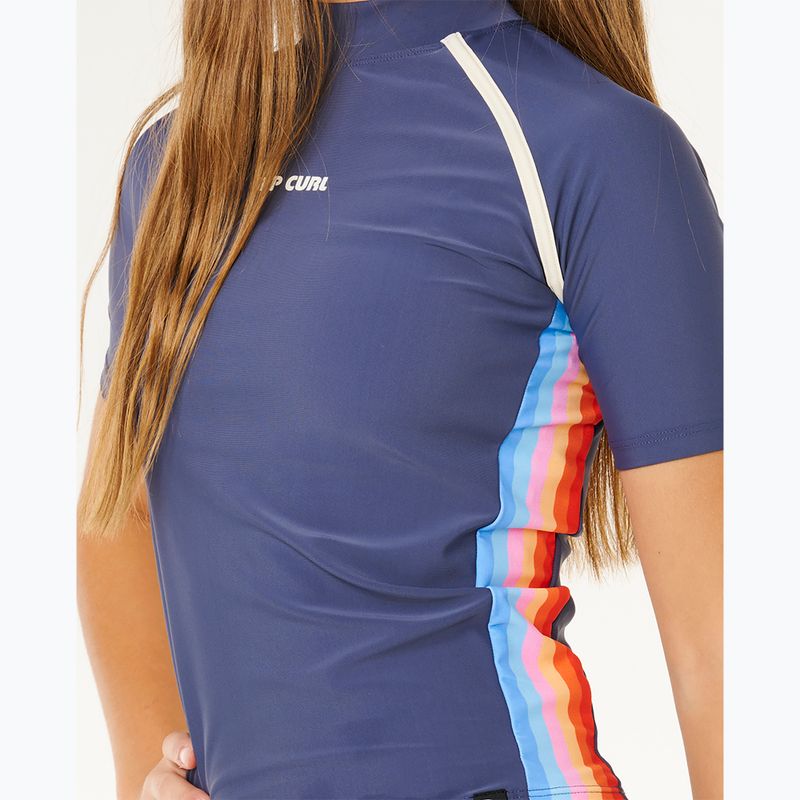 Children's swim shirt Rip Curl Surf Revival Rash Vest navy 6