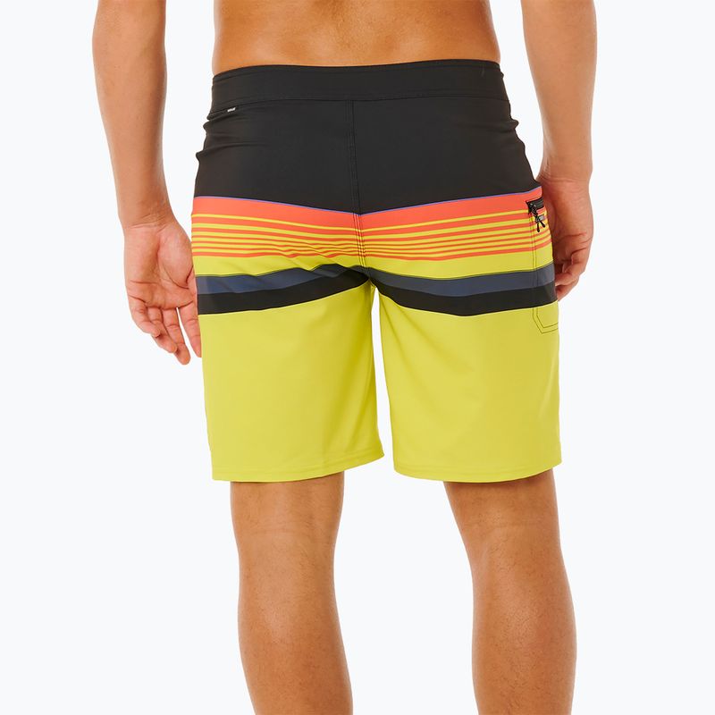 Men's swim shorts Rip Curl Mirage Day Breaker 19 neon lime 3