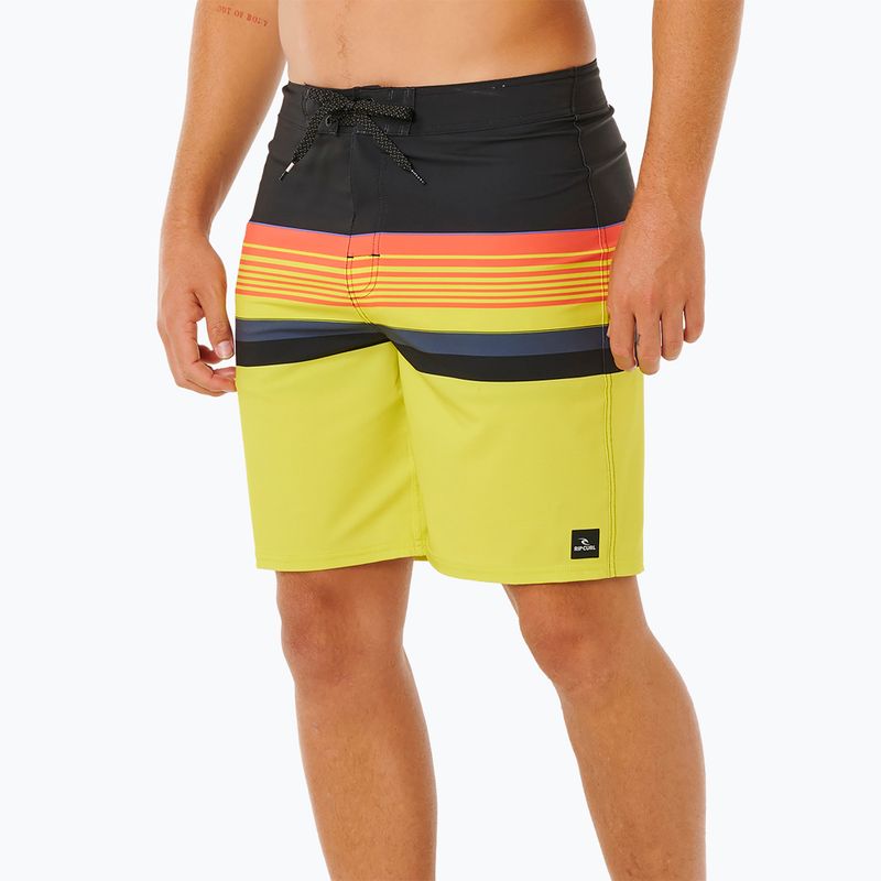 Men's swim shorts Rip Curl Mirage Day Breaker 19 neon lime 4