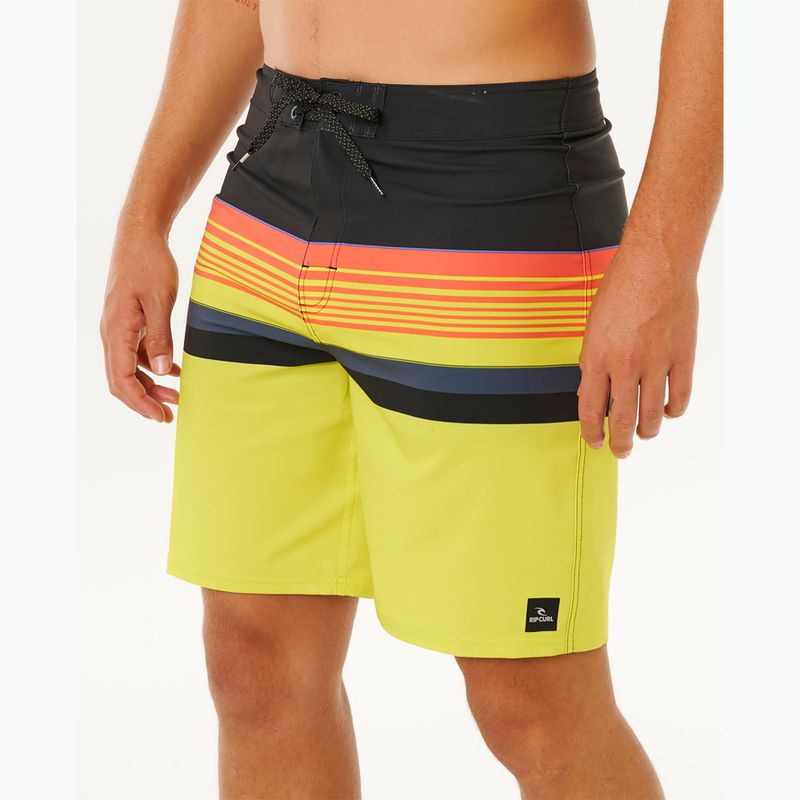 Men's swim shorts Rip Curl Mirage Day Breaker 19 neon lime 5