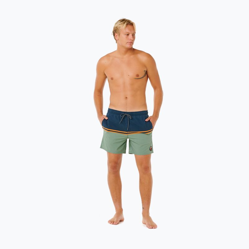Men's swim shorts Rip Curl Combine Volley moss 2