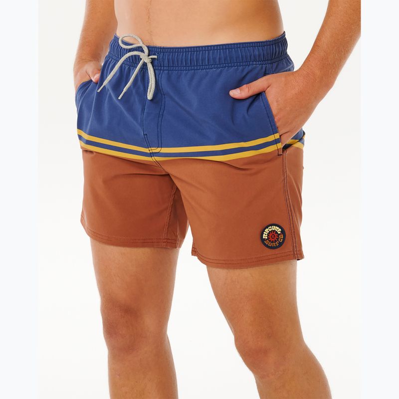Men's swim shorts Rip Curl Combine Volley baked clay 6