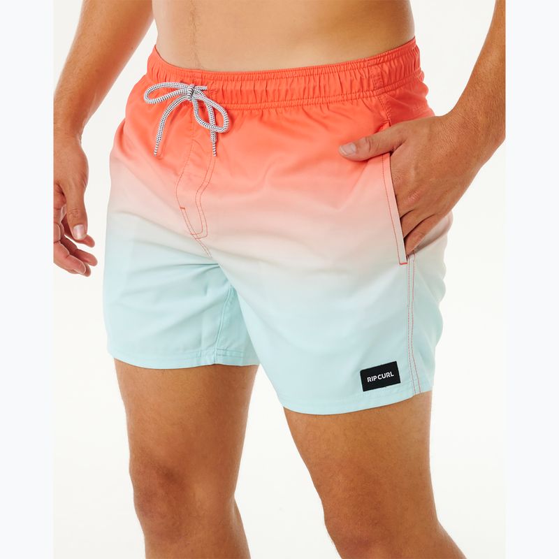 Men's swim shorts Rip Curl Offset Fade Volley aqua 5