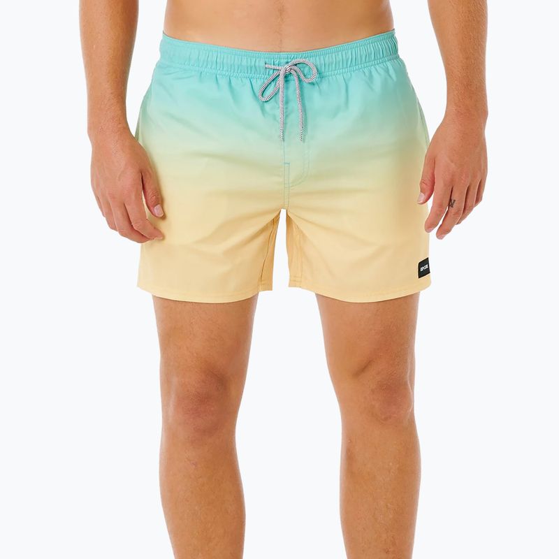 Men's swim shorts Rip Curl Offset Fade Volley aqua