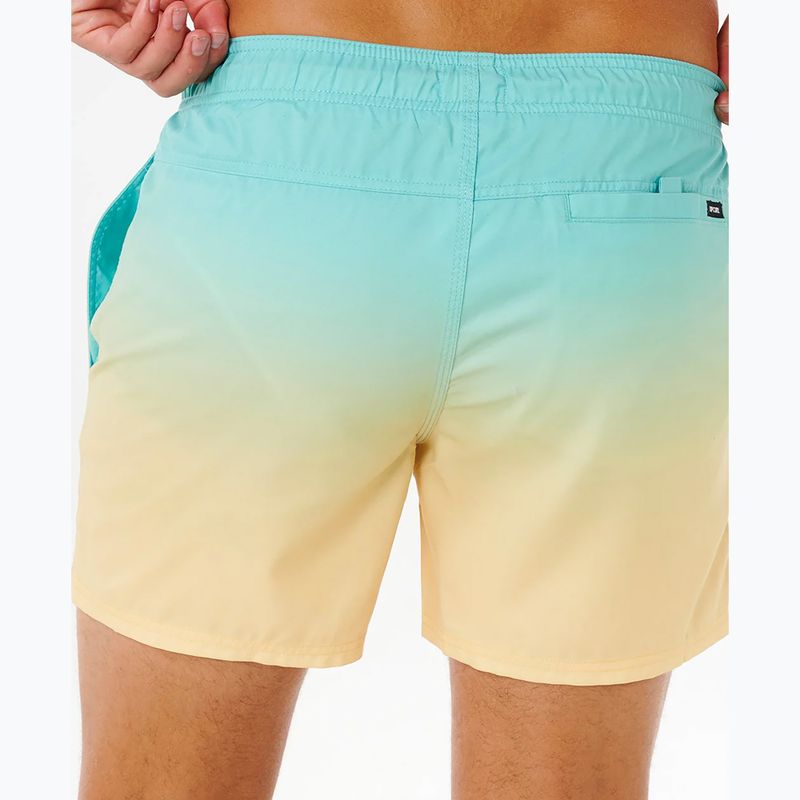 Men's swim shorts Rip Curl Offset Fade Volley aqua 6