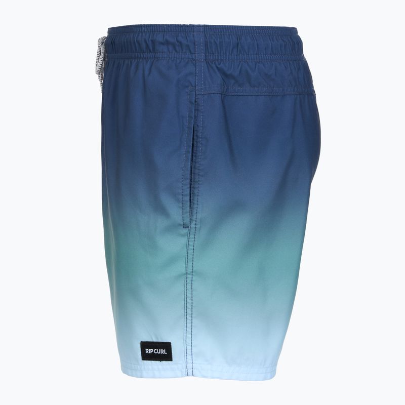 Men's swim shorts Rip Curl Offset Fade Volley light navy 3