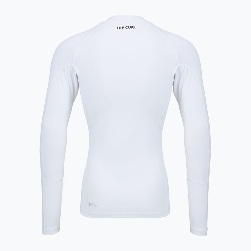 Men's swim long sleeve Rip Curl Waves Upf Perf white 2