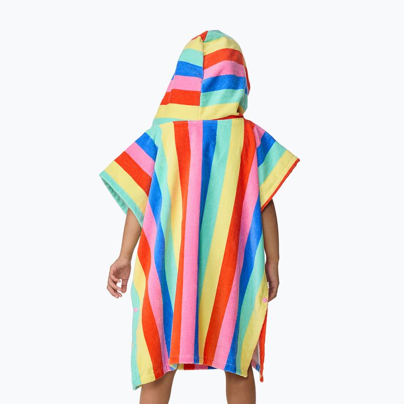Women's poncho Rip Curl Mixed Snap Cotton Hooded multico 2