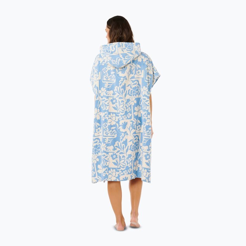 Women's poncho Rip Curl Mixed Hooded Towel blissful blue 2