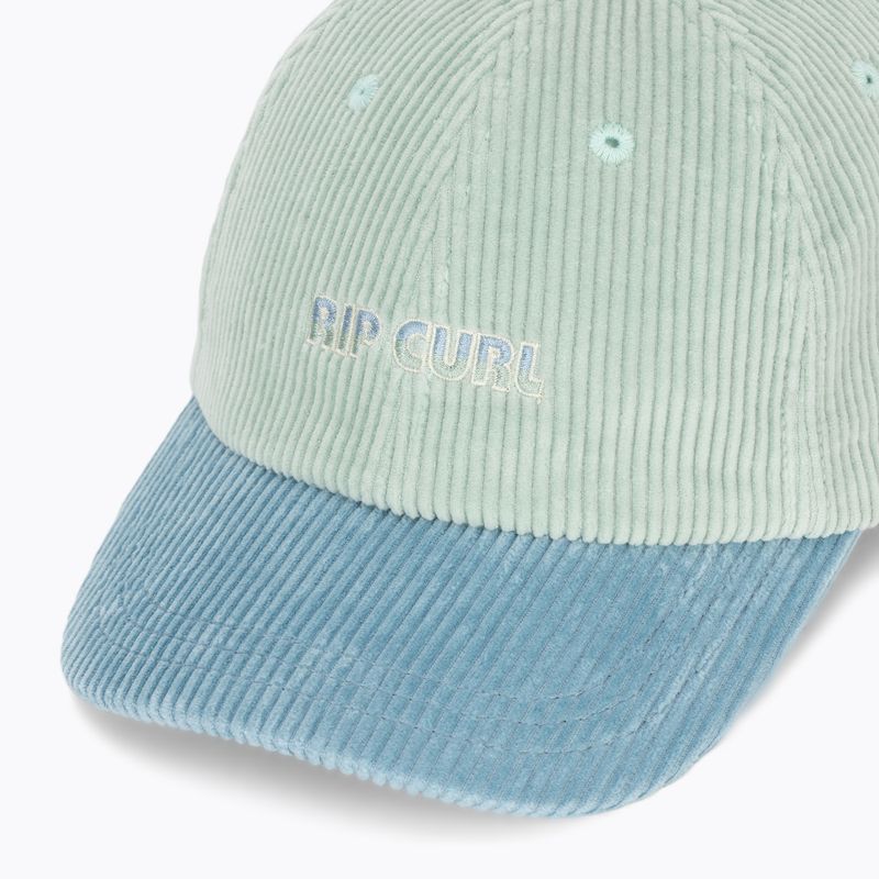 Women's baseball cap Rip Curl Icons Cord Cap vintage mint/blue 3