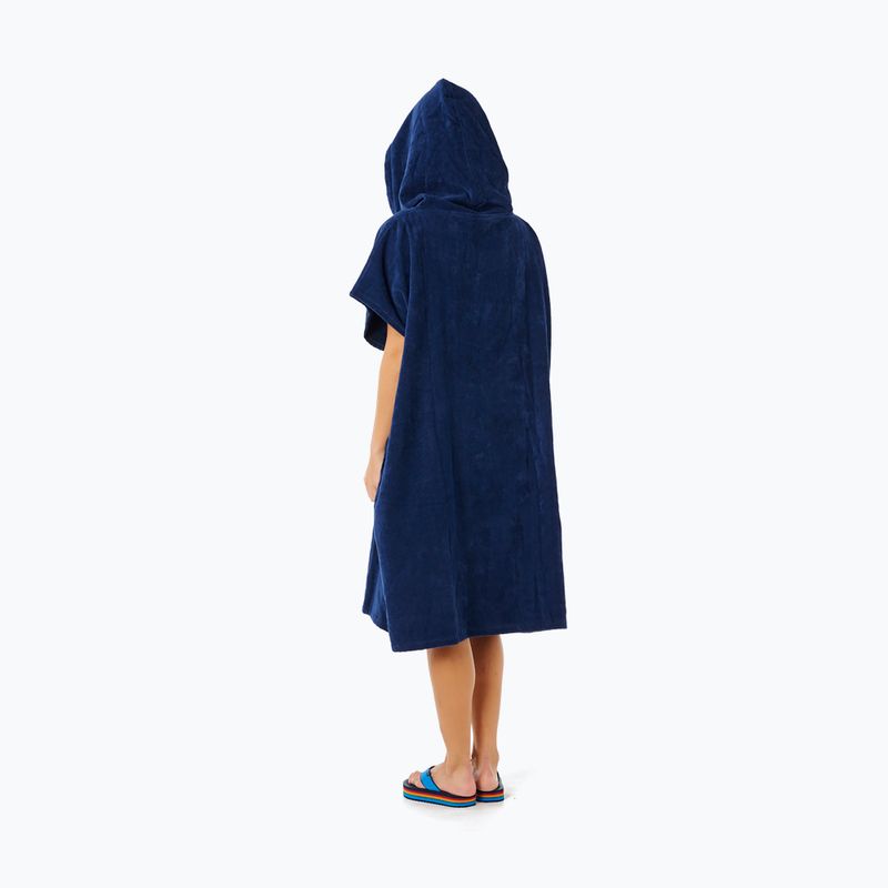 Women's poncho Rip Curl Icon Hooded Towel dark navy 2