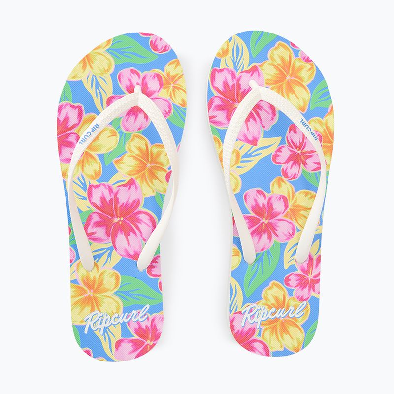 Women's flip-flops Rip Curl Mixed Bloom Open Toe blue 5