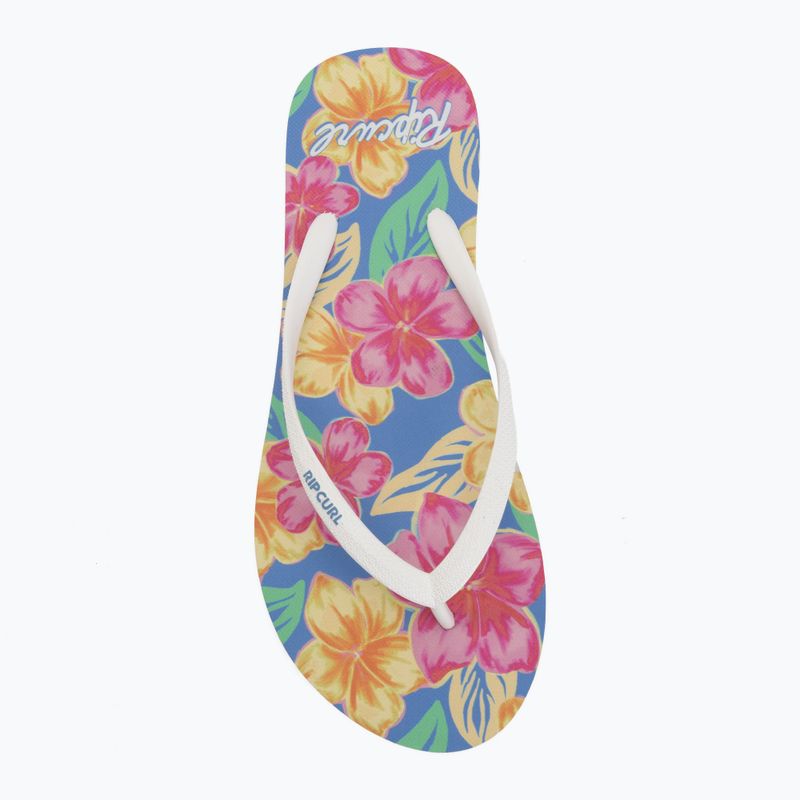Women's flip-flops Rip Curl Mixed Bloom Open Toe blue 5