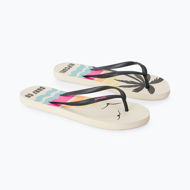Women's flip-flops Rip Curl Mixed Bloom Open Toe natural rip curl 2