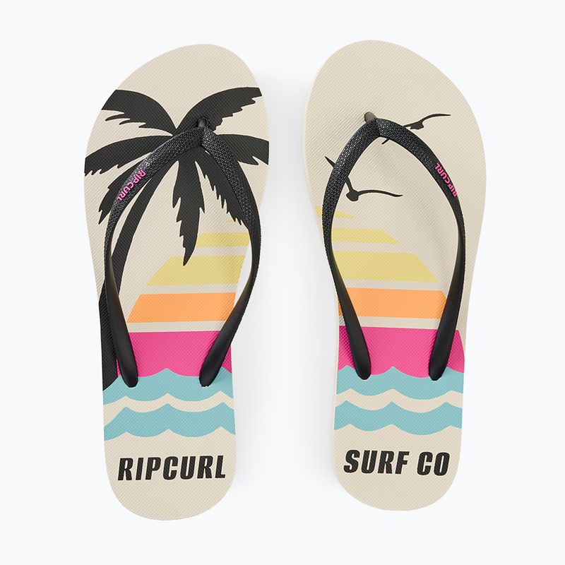 Women's flip-flops Rip Curl Mixed Bloom Open Toe natural rip curl 5