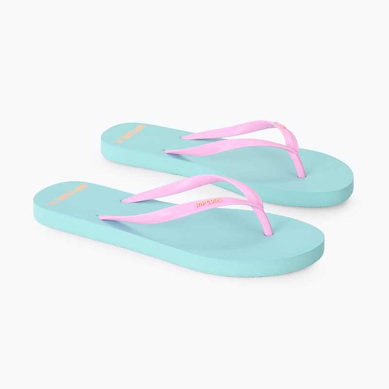 Women's flip-flops Rip Curl Bondi Bloom light sea blue 2