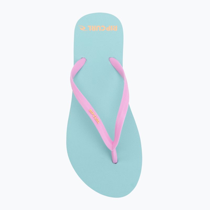 Women's flip-flops Rip Curl Bondi Bloom light sea blue 5