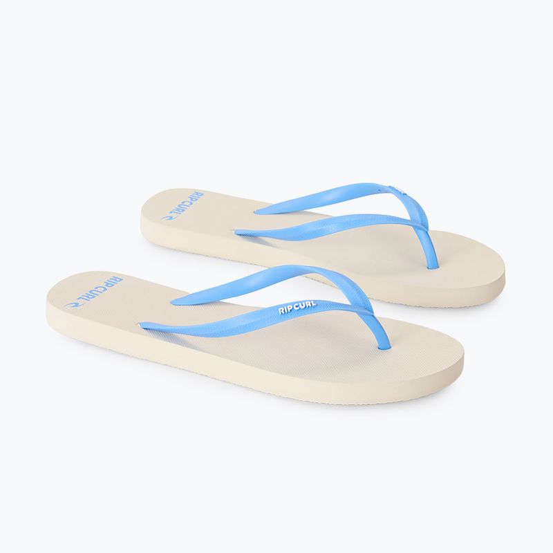 Women's flip-flops Rip Curl Bondi Bloom natural/blue 2