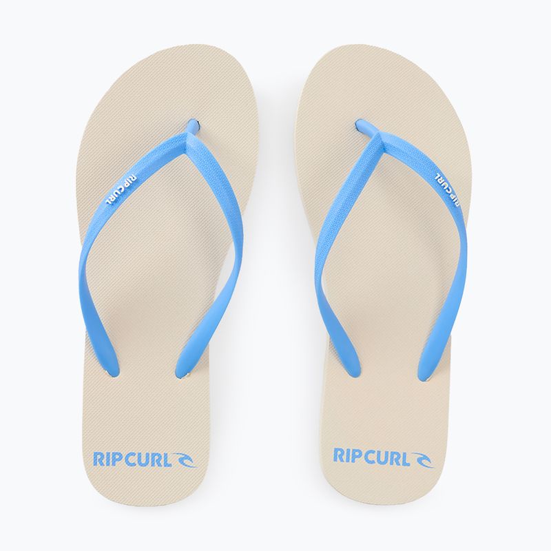 Women's flip-flops Rip Curl Bondi Bloom natural/blue 5