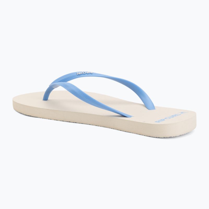 Women's flip-flops Rip Curl Bondi Bloom natural/blue 3