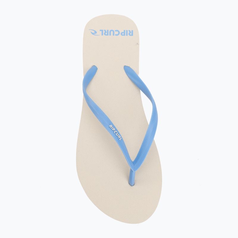 Women's flip-flops Rip Curl Bondi Bloom natural/blue 5