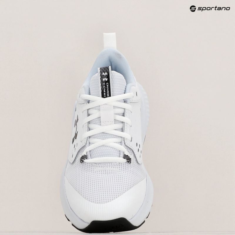 Under Armour Charged Commit TR 4 white/distant gray/black women's training shoes 9