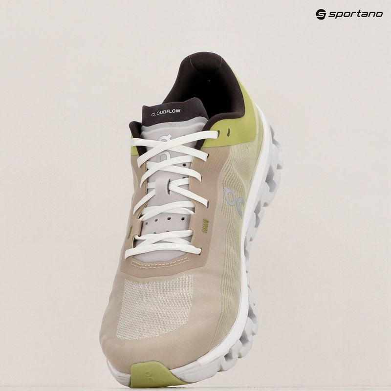 Men's On Running Cloudflow 4 zest/frost running shoes 9