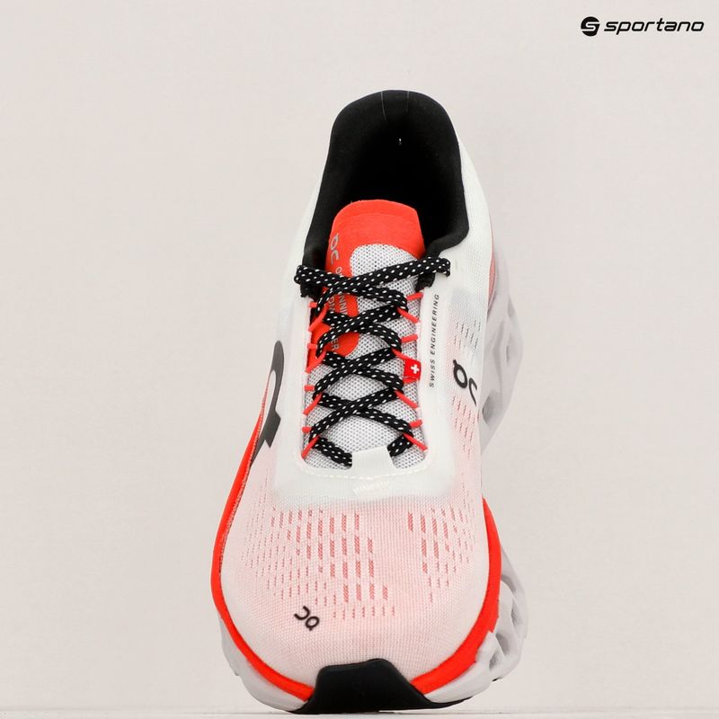 Women's On Running Cloudmonster 2 undyed/flame running shoes 10