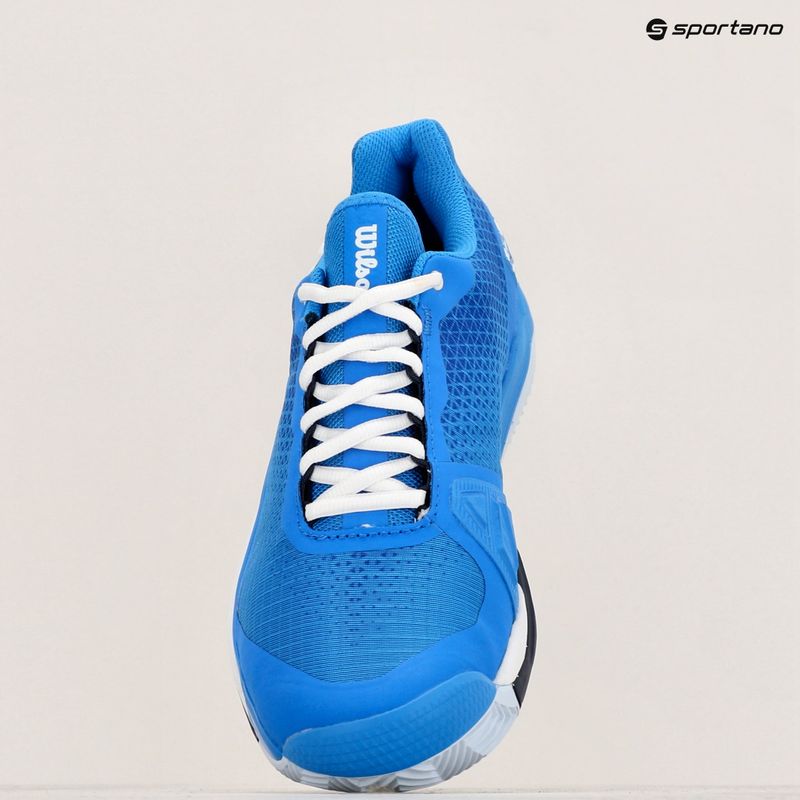 Men's tennis shoes Wilson Rush Pro 4.0 Clay french blue/white/navy blazer 9