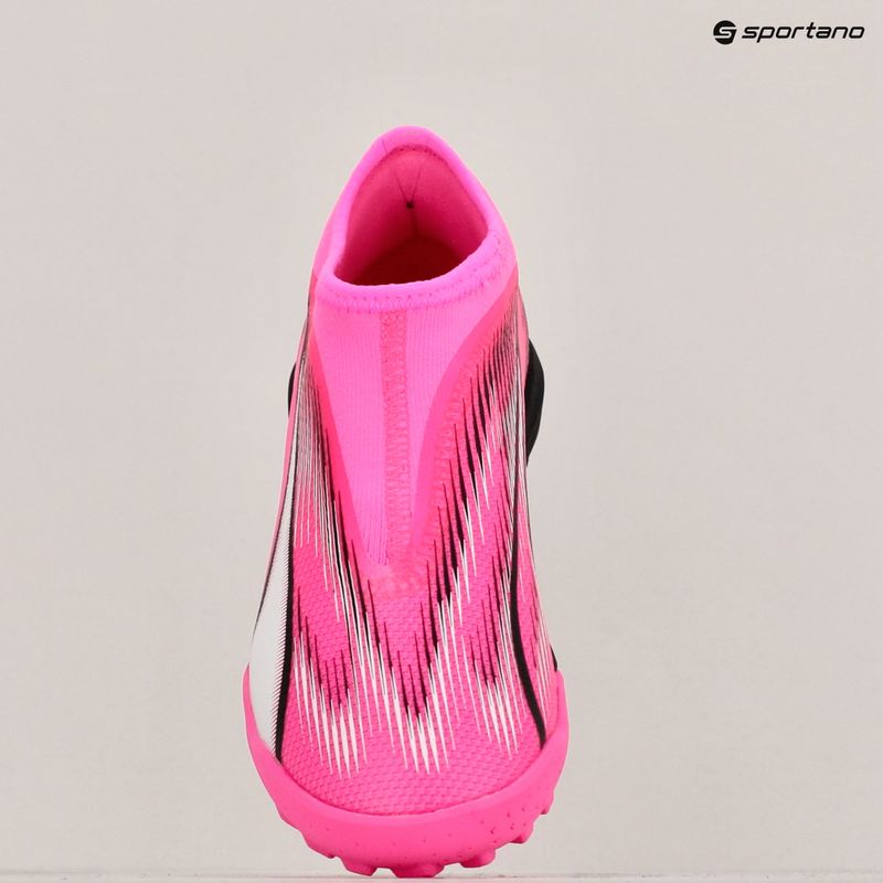 PUMA Ultra Match LL TT + Mid Jr poison pink/puma white/puma black children's football boots 9