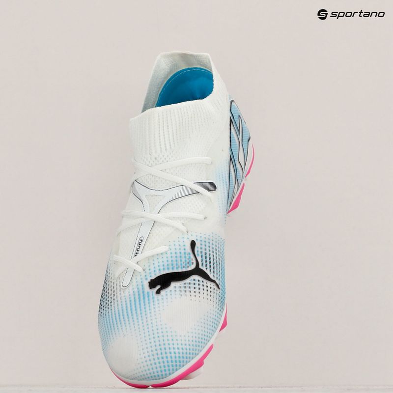 PUMA Future 7 Match FG/AG children's football boots puma white/puma black/poison pink 15