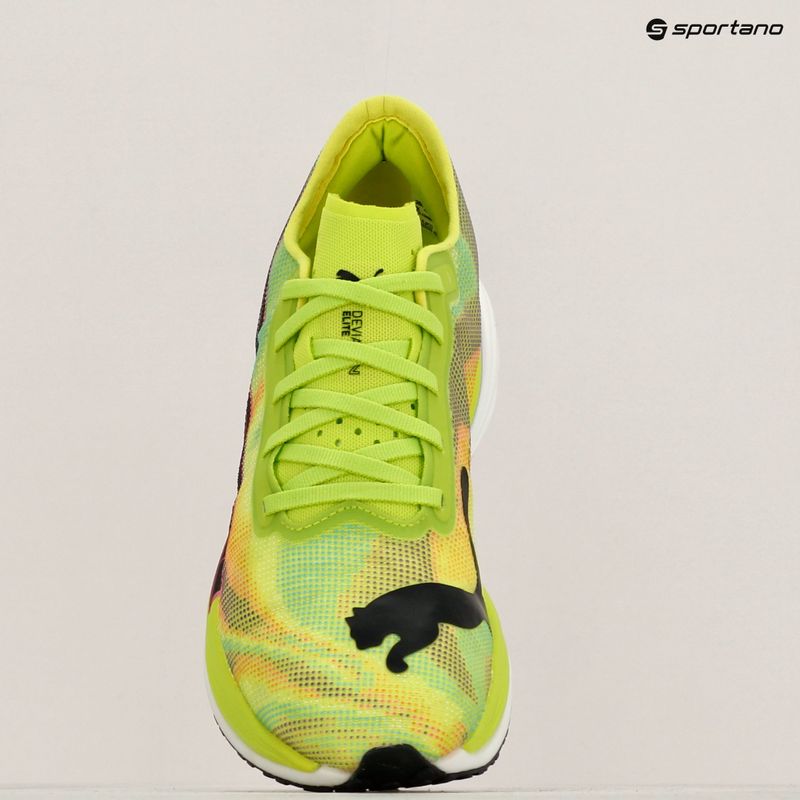 Men's running shoes PUMA Deviate Nitro Elite 2 Psychedelic Rush green 18